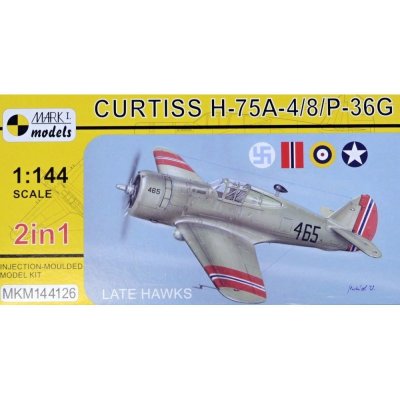 Models Curtiss H-75A-4/8/P-36G Late Hawks 2-in-1 Mark 1 MKM144126 1:144 – Hledejceny.cz