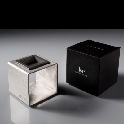 Ketts Candles Moderní kovová aroma lampa na vonné vosky – Zboží Dáma Ketts Candles Moderní kovová aroma lampa na vonné vosky – Zboží Dáma