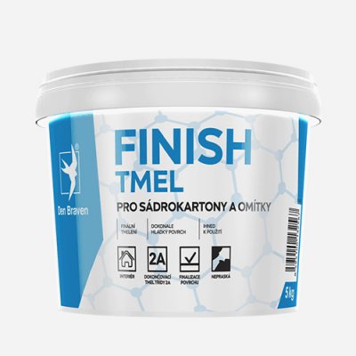 DEN BRAVEN Finish tmel na sádrokartony 5kg