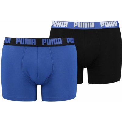 Puma basic boxer 2p 906823-63 modrá – Zboží Dáma