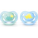 Avent Philips šidítko Ultra air Pastel dívka 2 ks V002936