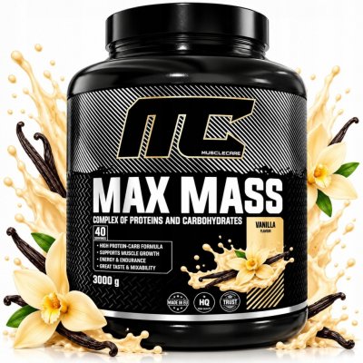 Muscle Care Max Mass 3000 g – Hledejceny.cz