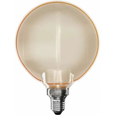 Emos LED žárovka Filament jantar G130 4W E27 – Hledejceny.cz