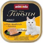 Animonda Vom Feinsten Adult krůta hovězí maso a mrkev 5 x 100 g – Hledejceny.cz