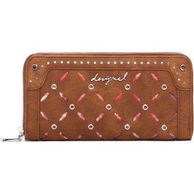 Desigual Dámská peněženka Yankee Fiona Camel 25WAYP346011 – Hledejceny.cz