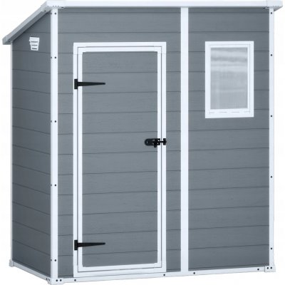 Keter Manor Pent 6x4 světle šedý – Sleviste.cz