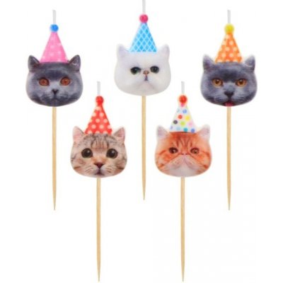 Godan Svíčky narozeninové Party kočky – Zboží Mobilmania