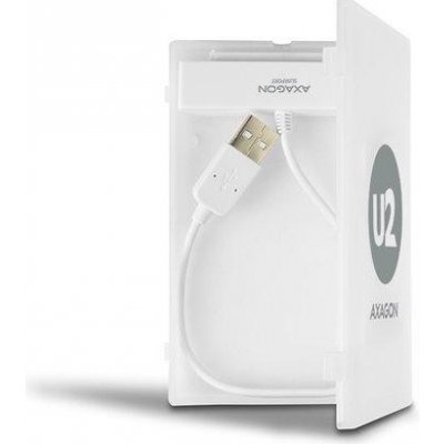 AXAGON pouzdro na 2,5" disk / ADSA-1S / USB 2.0 / SATA / USB-A / bílé, ADSA-1S – Zboží Mobilmania