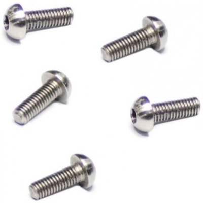 Arrowmax 64 Titanium Screw Allen Round Head M3X8 5 AM-640033 – Hledejceny.cz