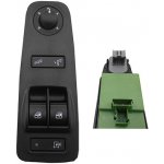 Spínač stahování oken Fiat Ducato od 2011 levý, zelený, sklopné zrcadla 735532904 – Hledejceny.cz