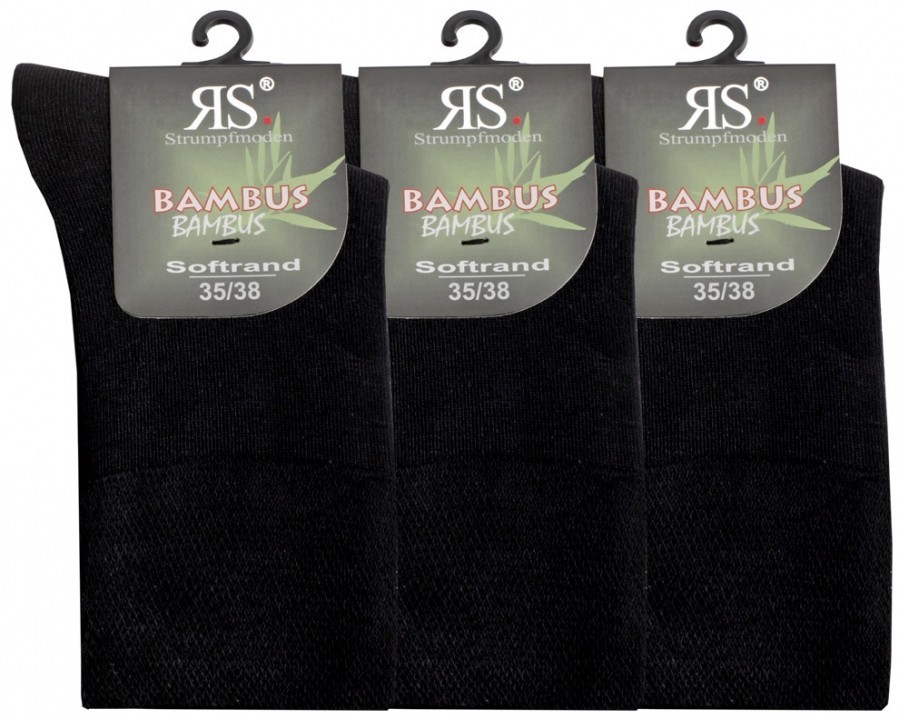 RS Klasické ponožky černá