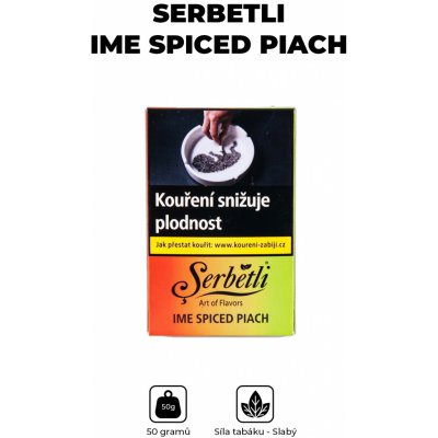 Serbetli 50 g Ime Spiced Piach – HobbyKompas.cz