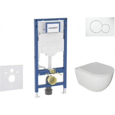 Geberit Duofix s tlačítkem Sigma01 SANI11CA3113B – Zboží Dáma