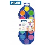 Milan vodové barvy 12 barev 30mm 449416 – Hledejceny.cz