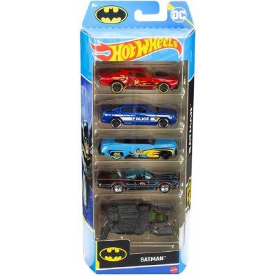 Mattel Hot Weels Autíčka Batman sada 5 ks – Zboží Mobilmania