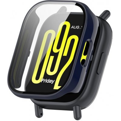 VSECHNONAMOBIL 96060 PC FULL COVER Plastový kryt se sklem pro Xiaomi Redmi Watch 5 Lite tmavě modrý – Zboží Živě
