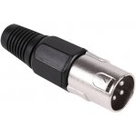 CABLETECH XLR konektor (Canon) černý | Zboží Auto