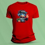 Sandratex dětské tričko s potiskem Gamer Roblox Červená – Zbozi.Blesk.cz