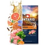Ontario Mini & Medium Weight Control Turkey & Brown Rice 6,5 kg – Hledejceny.cz