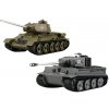 RC model Torro RC tanky World of Tanks Tiger I + T-34/85 IR 1:30 GmbH RC_314440 RTR 1:30