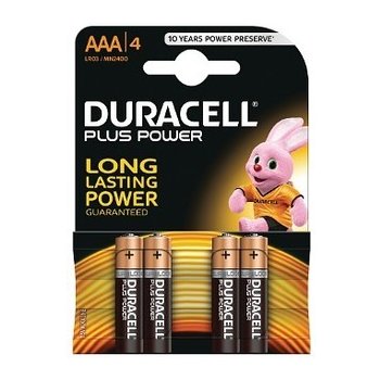 Duracell Plus Power AAA 4ks MN2400B4