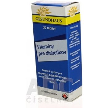 Wörwag Pharma Vitaminy pro diabetiky 30 tablet