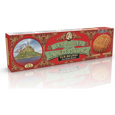 LA MÉRE POULARD Pure butter biscuit máslové sušenky 125 g – Zboží Dáma