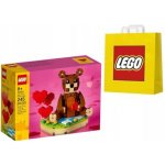 LEGO® BrickHeadz 40462 Valentýnský medvídek – Zboží Živě