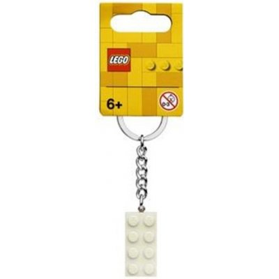 LEGO® 854084 bílá kovová kostka 2x4 – Zbozi.Blesk.cz