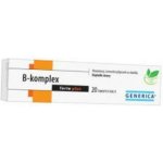 Generica B-Komplex Forte plus 20 tablet – Hledejceny.cz