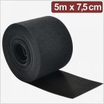 Quadrios 24CA311 pásek se suchým zipem, ke spojování, háčková a flaušová část, (d x š) 5 m x 7.5 cm, černá, 5 m – Hledejceny.cz