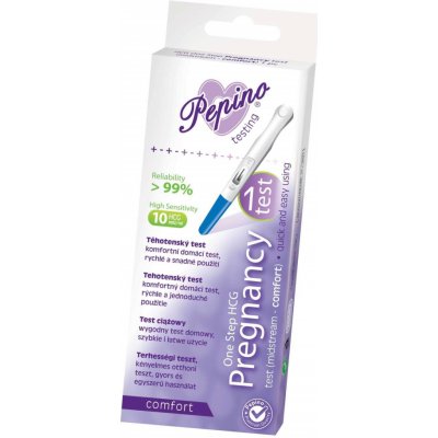 Pepino Těhotenský test COMFORT 1 ks – Zbozi.Blesk.cz