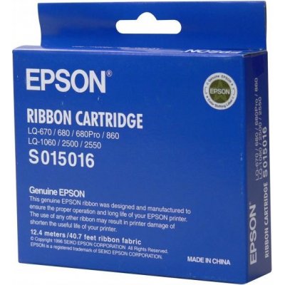 Epson originální páska do tiskárny, černá, pro Epson LQ 2500, 2550, LQ 860, LQ 670, 680, 1060, – Zboží Mobilmania