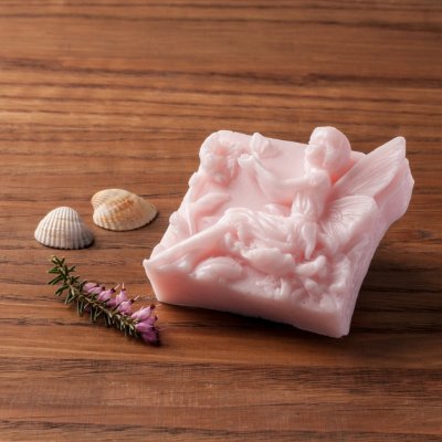 NatureSecret glycerinové mýdlo s vůní růže s kozím mlékem (víla) aroma Tajemství mládí 70 g