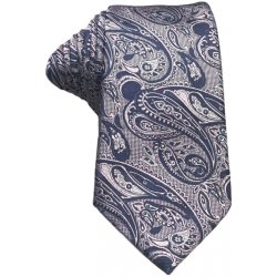 Růžovo modrá kravata Marks Spencer Vintage
