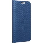Pouzdro Forcell LUNA Book Carbon Huawei P30 Lite modré – Zboží Mobilmania
