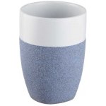 Bisk STONE kelímek sklenička na umyvadlo modrá 06307 – Sleviste.cz