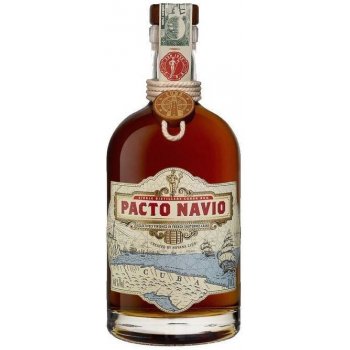 Havana Club Pacto Navio 40% 0,7 l (holá láhev)