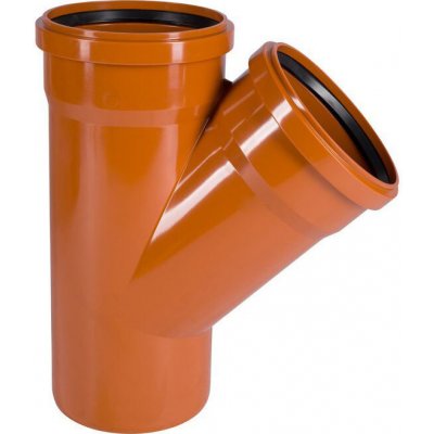 Midas International KG odbočka DN 110/110 - 45° oranž. – Sleviste.cz