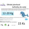 Plenky NAPPY Natahovací pleny do vody 4-9 kg 15 ks