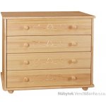 Dřevěná prádelník z masivního dřeva borovice z kolekce dřevořezba Drewfilip 7 – Zboží Dáma