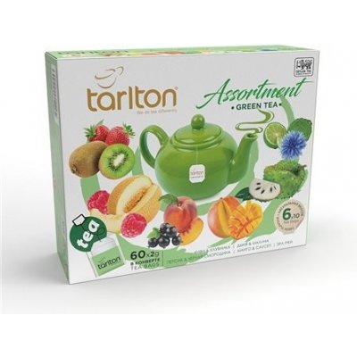 Tarlton Assortment Green Tea 60 x 2 g – Hledejceny.cz