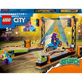 LEGO® City 60340 Kaskadérská výzva s čepelemi