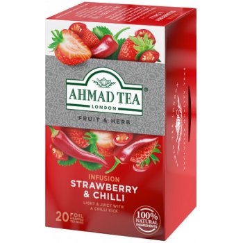 Ahmad Tea Infusion STRAWBERRY & CHILLI 20 x 1,8 g