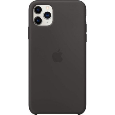Originální Apple silikonový kryt pro iPhone 11 Pro Max černý MX002ZM/A – Zboží Mobilmania