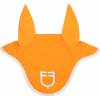 Čabraka na uši Equestro Čabraka GP Logo orange white