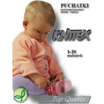 Knittex dětské punčocháče Puchatki malina Raspberry – Zboží Dáma