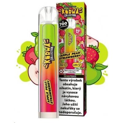 Kurwa Collection Apple Pear Strawberry 20 mg 700 potáhnutí 1 ks – Zboží Dáma