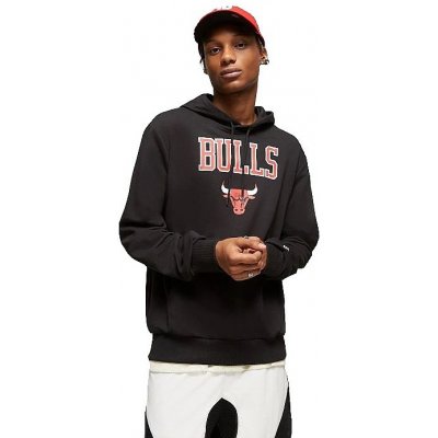 New Era Regular Hoody NBA Chicago Bulls Black/Faded Red – Zboží Mobilmania