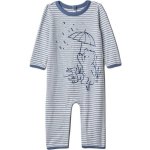 Gap Baby pruhovaný overal Modrá – Zboží Dáma
